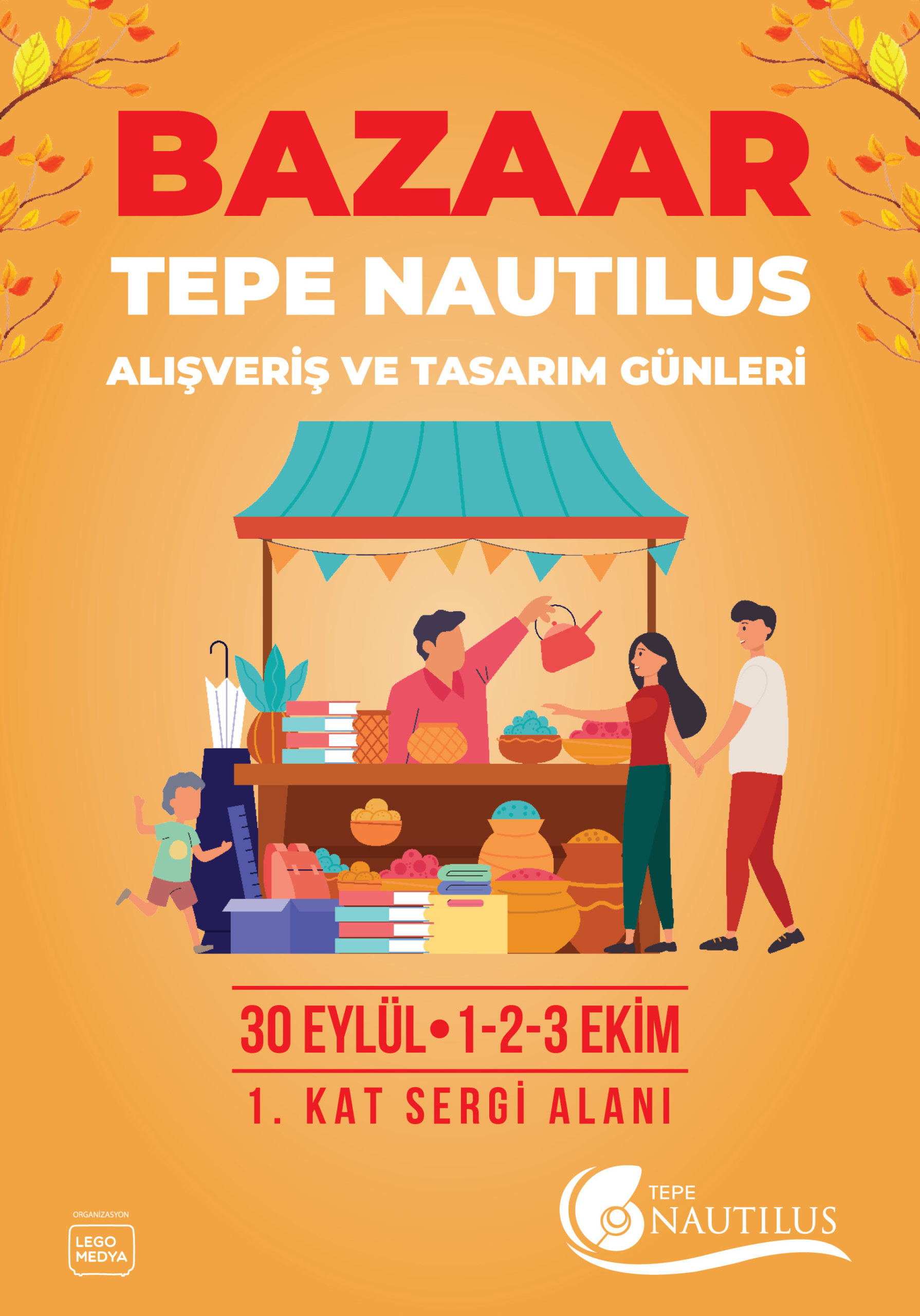 Tepe Nautilus’ta Alışveriş ve Tasarım Günleri Başlıyor