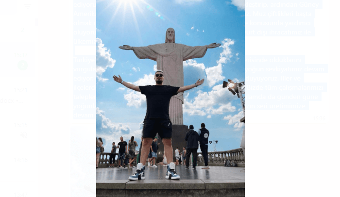 Oğuzhan Arslan: Yurt dışına ihracatımız ile ülkemize katkı sunmaya devam ediyoruz.