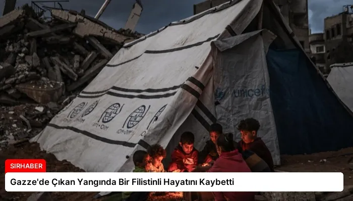 Gazze’de Çıkan Yangında Bir Filistinli Hayatını Kaybetti
