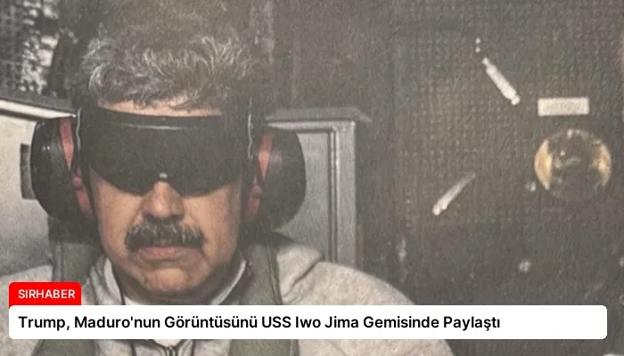 Trump, Maduro’nun Görüntüsünü USS Iwo Jima Gemisinde Paylaştı