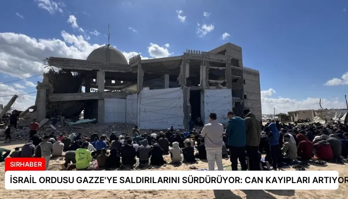 İSRAİL ORDUSU GAZZE’YE SALDIRILARINI SÜRDÜRÜYOR: CAN KAYIPLARI ARTIYOR